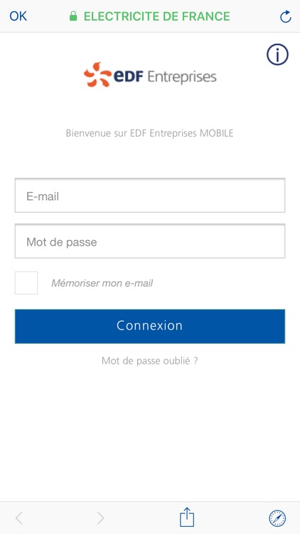 EDF Entreprises Mobile