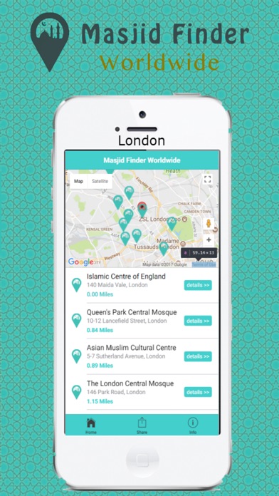Masjid Finder Worldwide screenshot 2