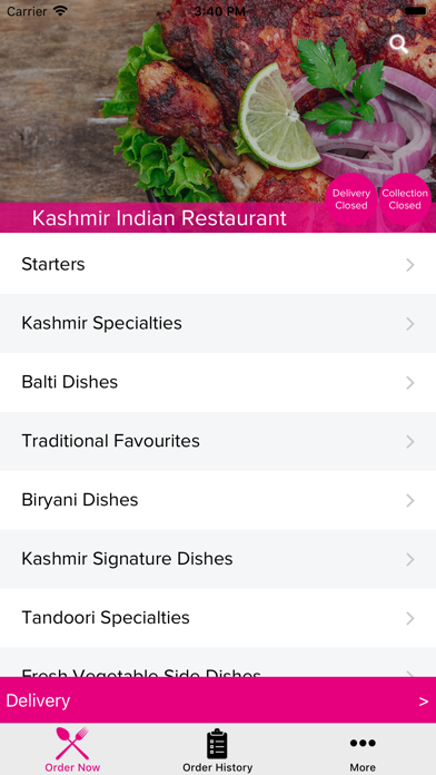 How to cancel & delete Kashmir Indian Restaurant from iphone & ipad 2
