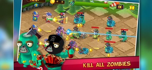 Angry Zombie Tower Defense(圖4)-速報App