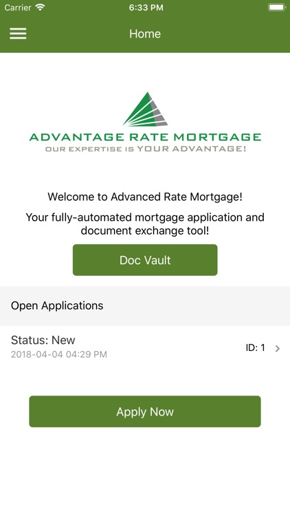 Advantage Rate Mortgage