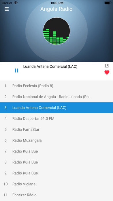 Angola Radio (Rádio angolana) screenshot 2