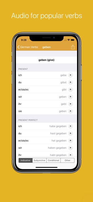 German Verb Conjugator Pro(圖4)-速報App