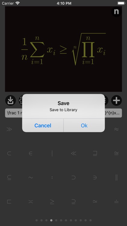 Latex Equation Editor screenshot-6