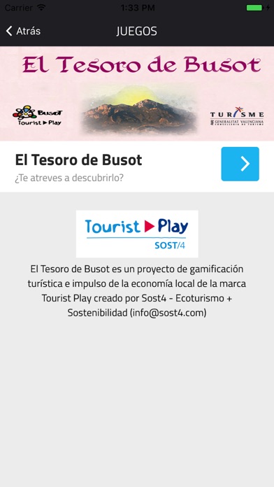 Busot Tourist App screenshot 3