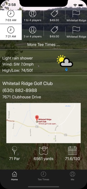 Whitetail Ridge Golf Tee Times(圖2)-速報App