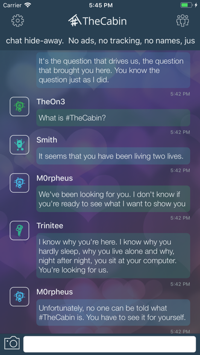 #TheCabin screenshot 2