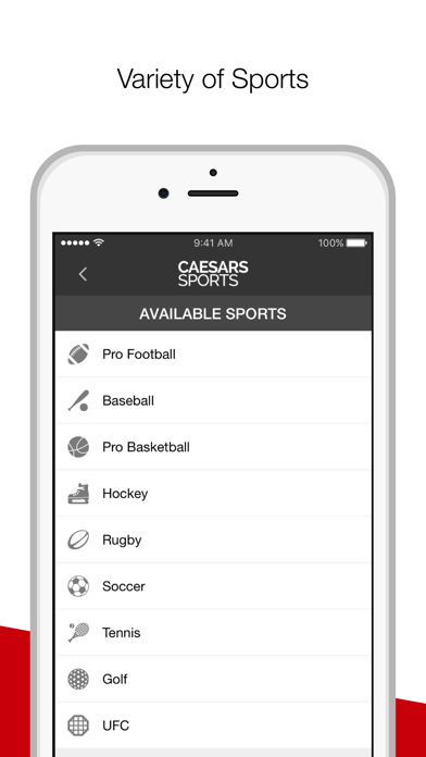 Caesars Sports screenshot 2