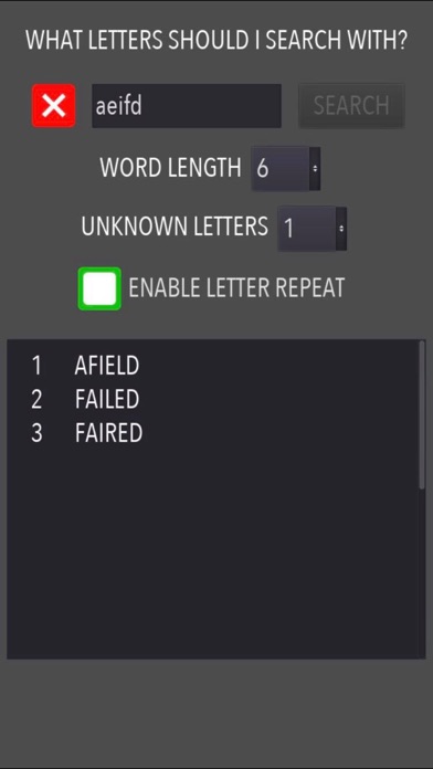 How to cancel & delete WordFinder - Anagram from iphone & ipad 3