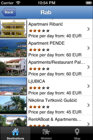 Apartments Croatia screenshot 2