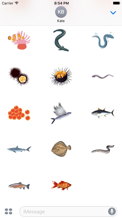 Fish fish fish sticker screenshot 4