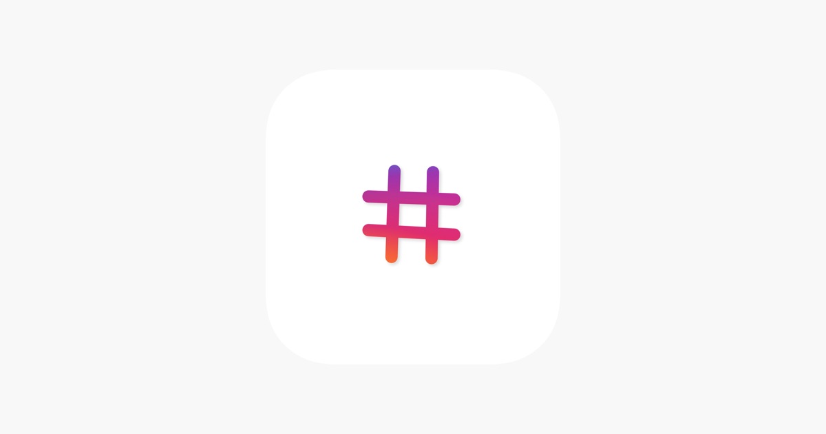 HashtagBook copy & paste on the App Store - 1200 x 630 jpeg 13kB