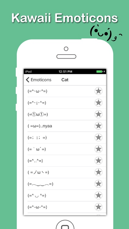 Japanese Emoticons for Texting