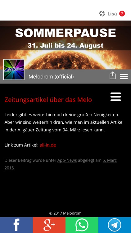 Melodrom (official)