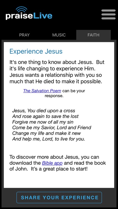 PraiseLive screenshot 3