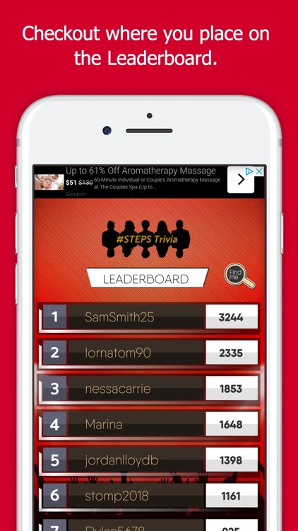 STEPS Trivia Game