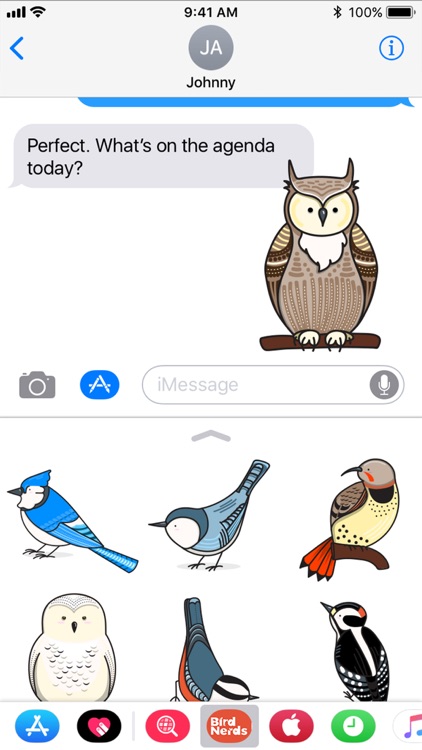 Bird Nerds Stickers screenshot-1