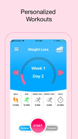 Game screenshot Lose Weight Running apk