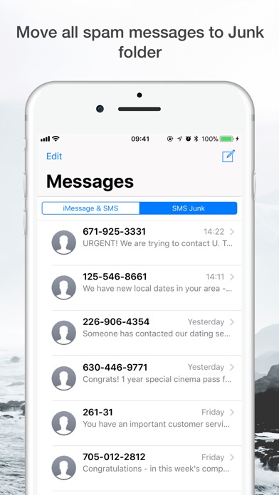 SMSFilter - Stop Spam Messages screenshot 2