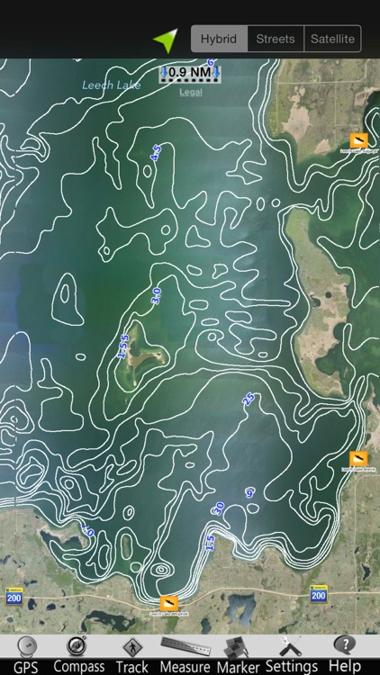 Leech Lake GPS Nautical Charts