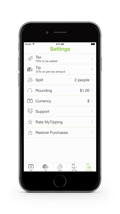 MyTipping screenshot-4