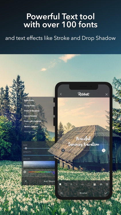 Ribbet™ Photo Editing Suite