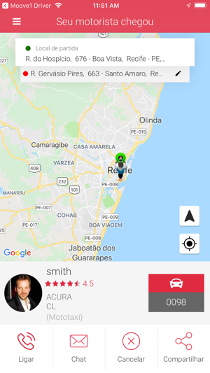 Moove1 Mototaxi, Taxi, Entrega(圖6)-速報App