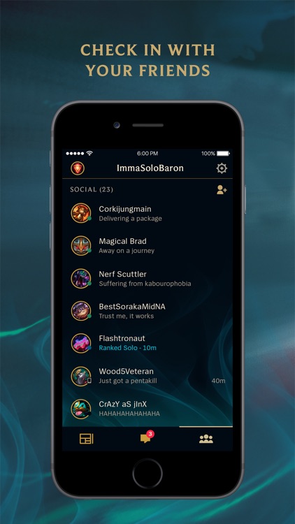 League of Legends Friends