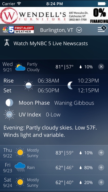 First Alert Weather WPTZ 5 screenshot-3