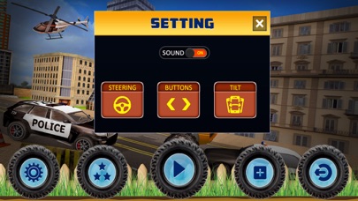 Police Chasing Monster Truck screenshot 3