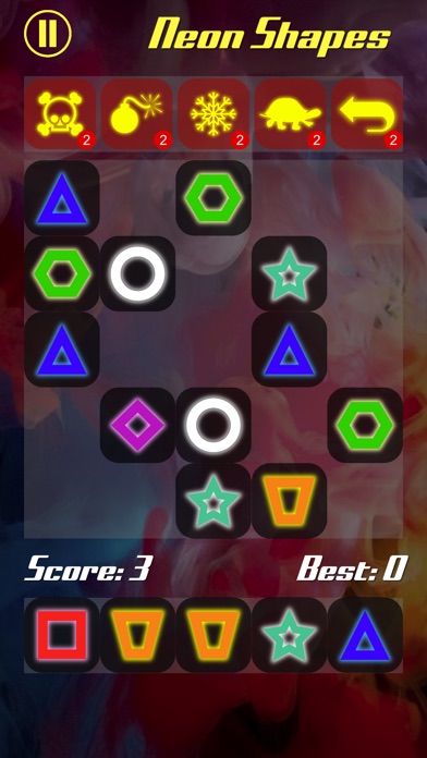 Neon Shapes screenshot 3