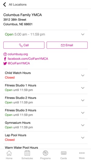 Columbus Family YMCA(圖1)-速報App