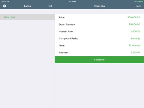 Loans:Personal Loan Calculator screenshot 3