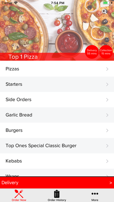 Top 1 Pizza Preston screenshot 2