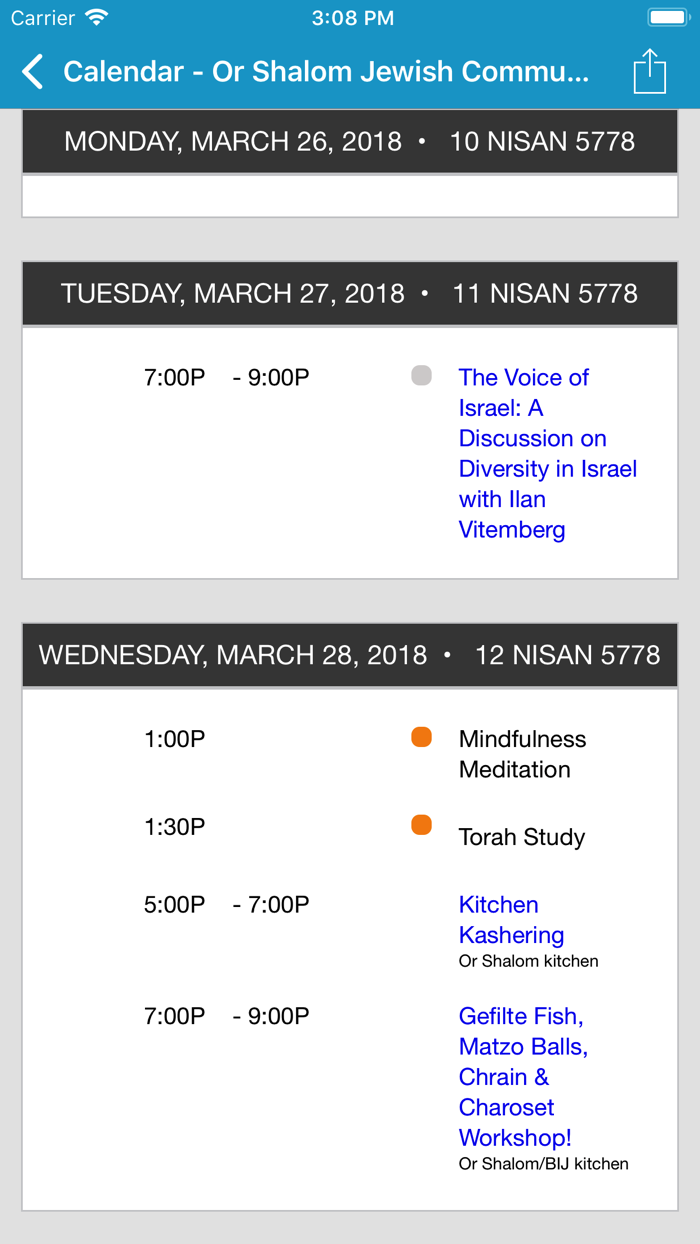 Or Shalom Jewish Community