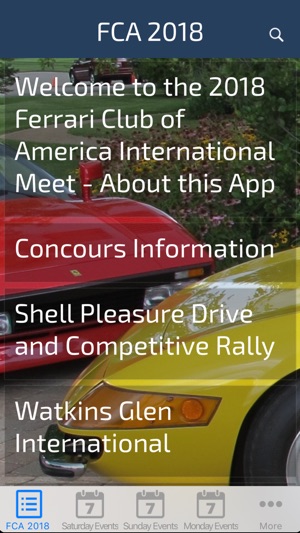 Ferrari Club of America App(圖1)-速報App