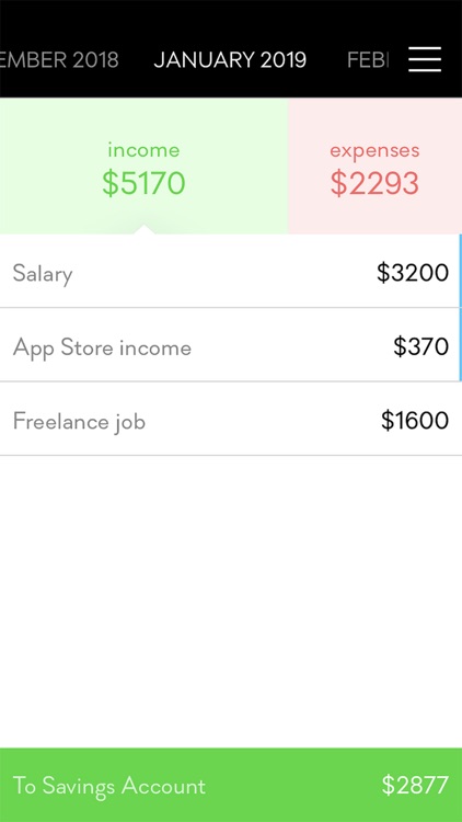 Budget App, The screenshot-0