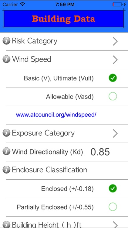 wind loads components&cladding