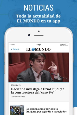 El Mundo - Diario online screenshot 3
