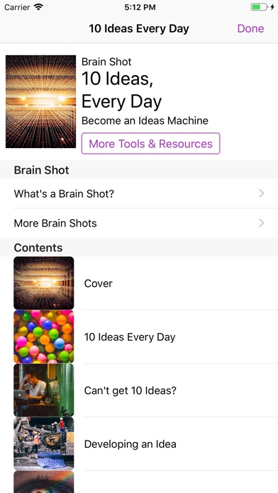 10 Ideas Every Day screenshot 2