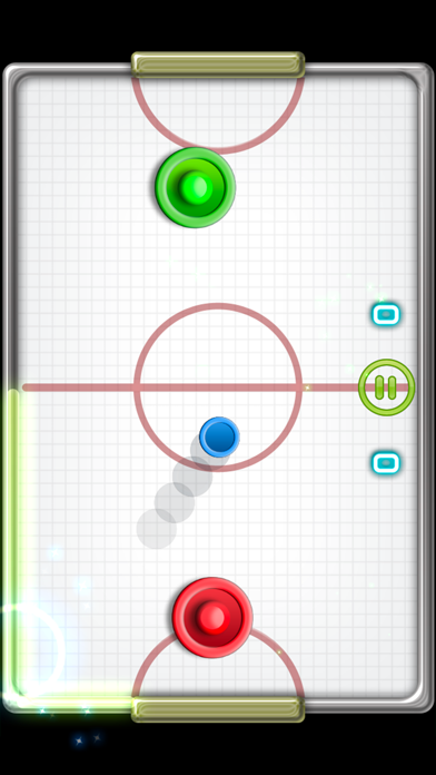 Glow Hockey 2 FREE Screenshot 2