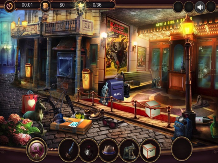 A messenger in the background - You can play witho