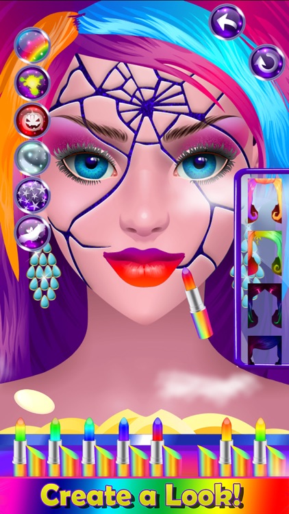 Monster Halloween Make Up screenshot-4