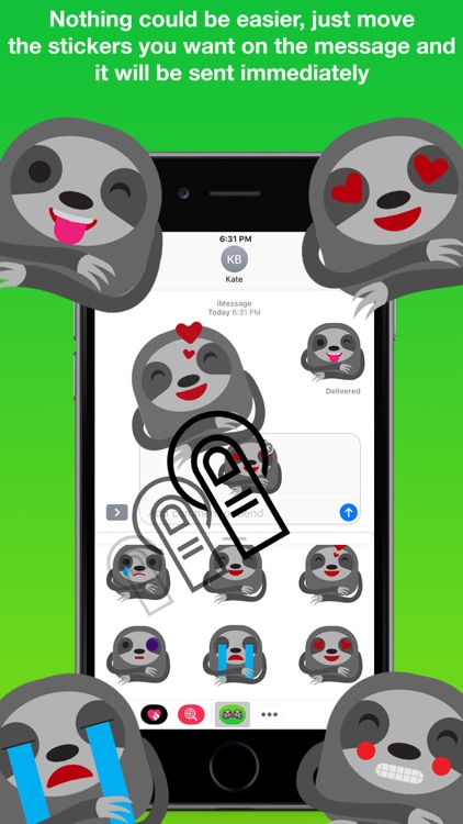 Sloth Stickers Pro