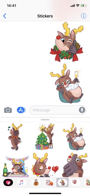 Christmas Mr Deer Sticker 2019(圖2)-速報App