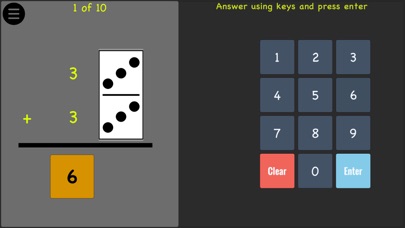Domino Addition Tutor Pro screenshot 2