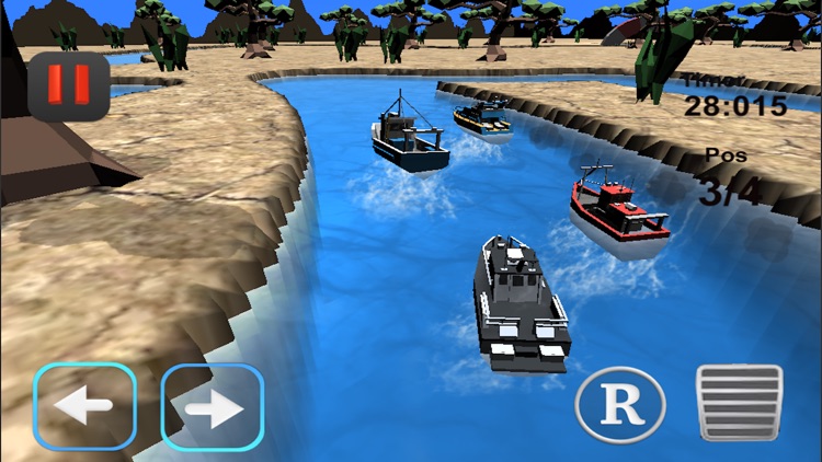 Fun racing games - jetski boat