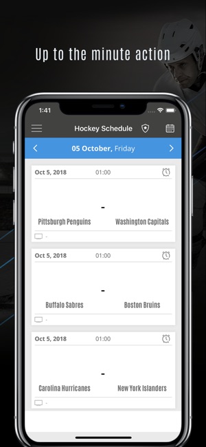 Hockey Schedule & Scores 2018(圖2)-速報App