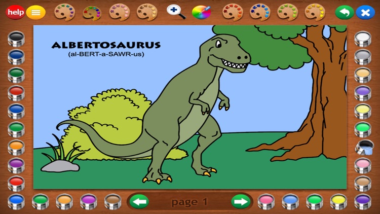 Coloring Book 2 Lite: Dinos