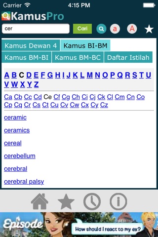 Kamus Pro screenshot 4